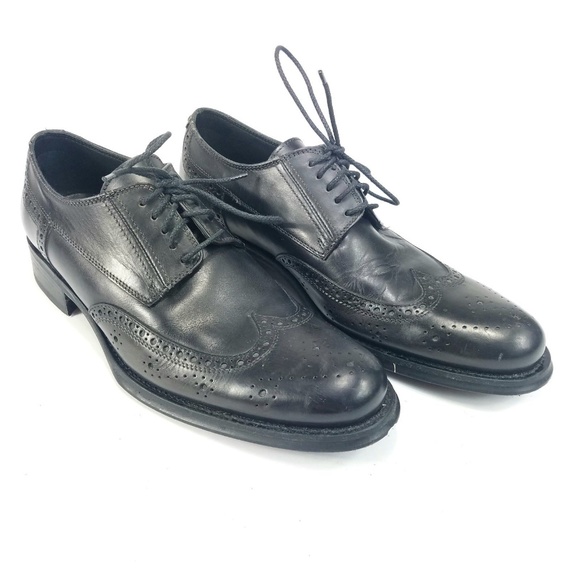Coach Other - Coach Men's Black Wingtip Oxford Shoes Stocton 8D